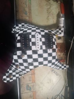 Loaded pick guard