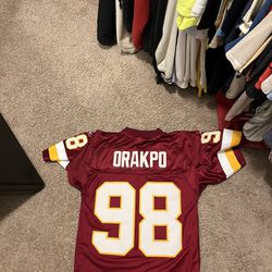 Brian Orakpo Redskins Mens Small Stitched Jersey