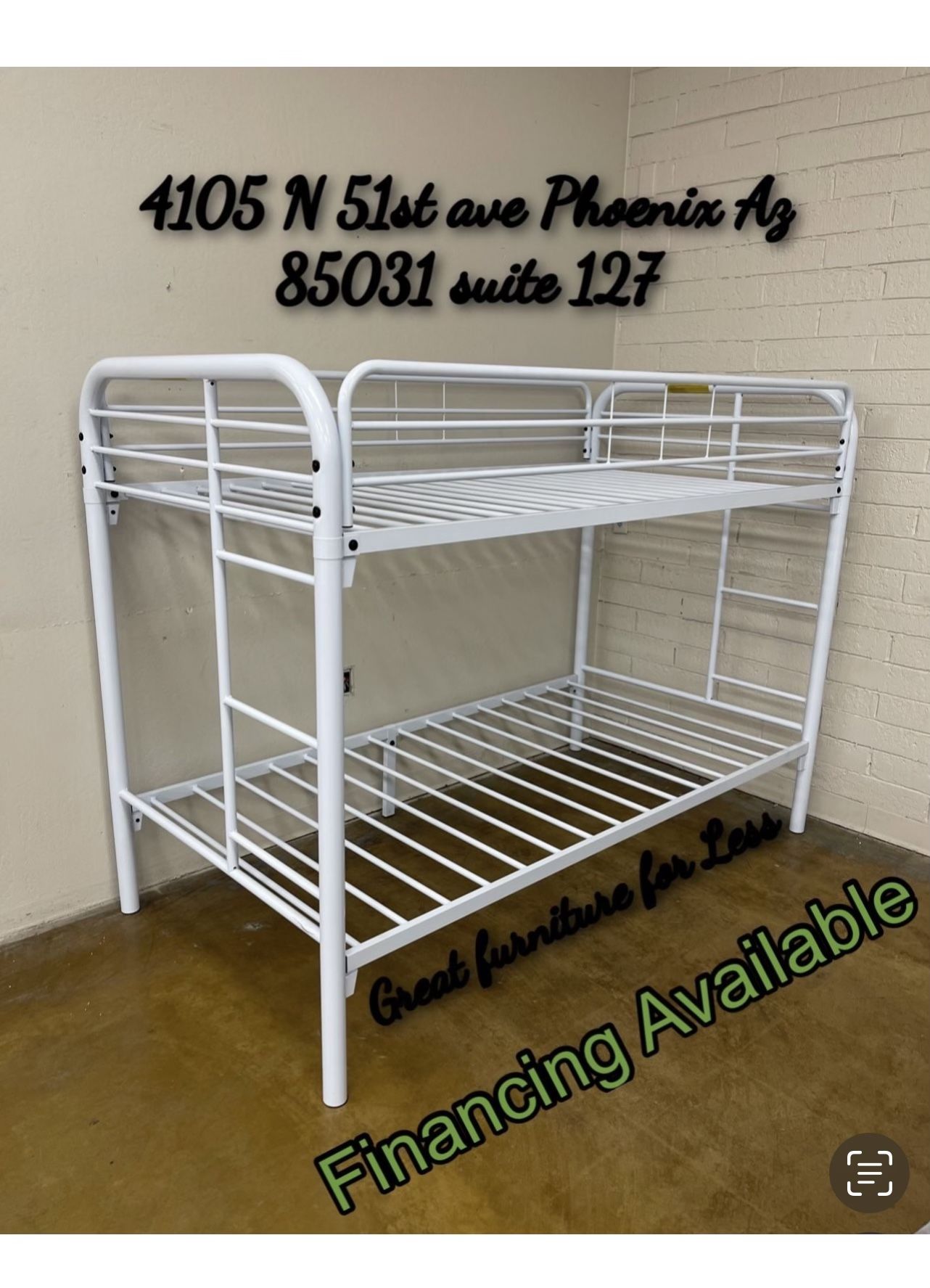 Bunk Bed Twin Over Twin Brand New