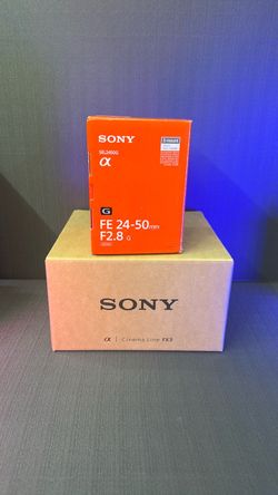 🎥 NEW Sony FX3A Full-Frame Cinema Camera + 24-50mm f/2.8 Lens Kit