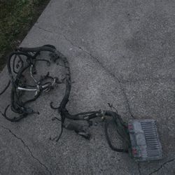 1996 CHEVY CAPRICE 350 5.7 LT1 OEM ECU AND HARNESS CORE 