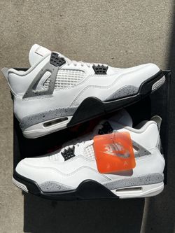 Jordan 4 Retro White Cement