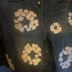 Light Wash Knitted Denim Tears 