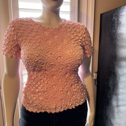 Fancy Bubble, Popcorn Top - Pink