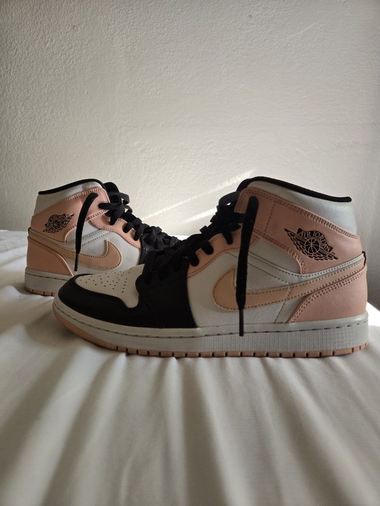Jordan 1s Mid Crimson Tint
