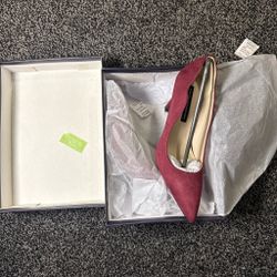 French Connection Suede Pointed-Toe Heels
