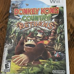 Donkey Kong Country Returns (Nintendo Wii, 2010) Complete CIB - Tested
