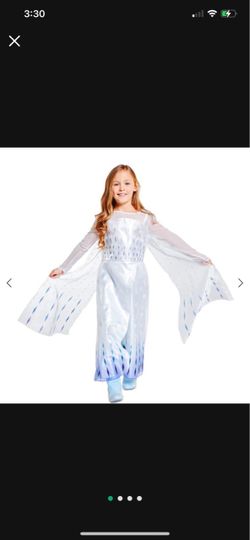 Elsa Frozen 2 Girls Costume Dress