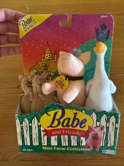 Vintage BABE and friends plush toys
