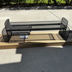 Mesh Desk Rack 