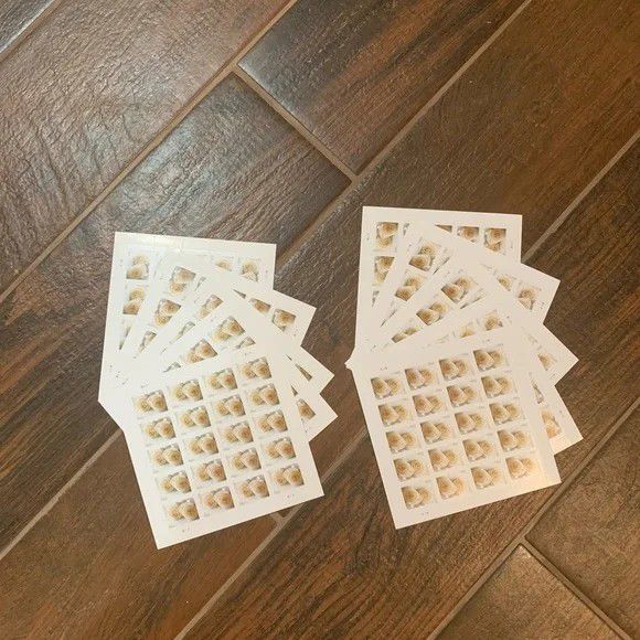 1000 Wedding Roses Forever Stamps