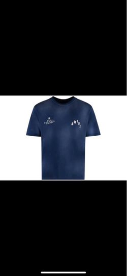 Amiri Navy Blue Graphic T-Shirt