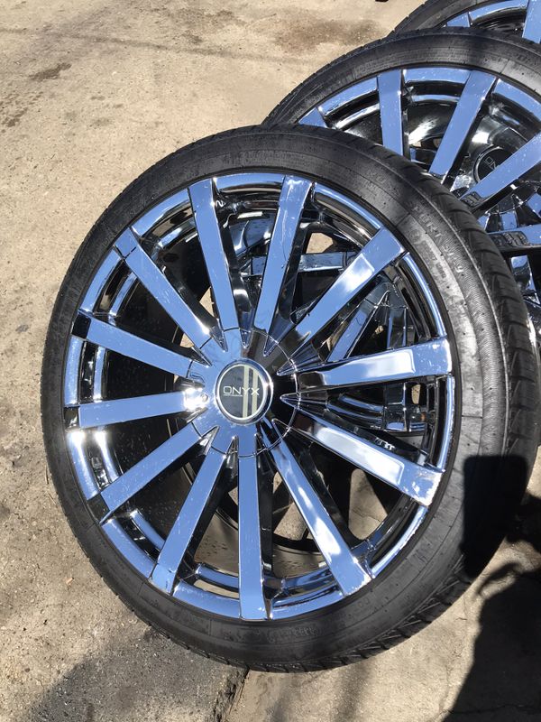 22” wheels rims tires Fits Buick Enclave Cadillac SRX XT5 Chevy Blazer