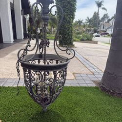 Wrought Iron Pendant 