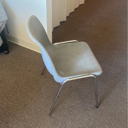 GREY STACKABLE ERGONOMIC CHAIRS