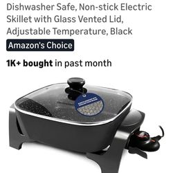 New Electric Skillet