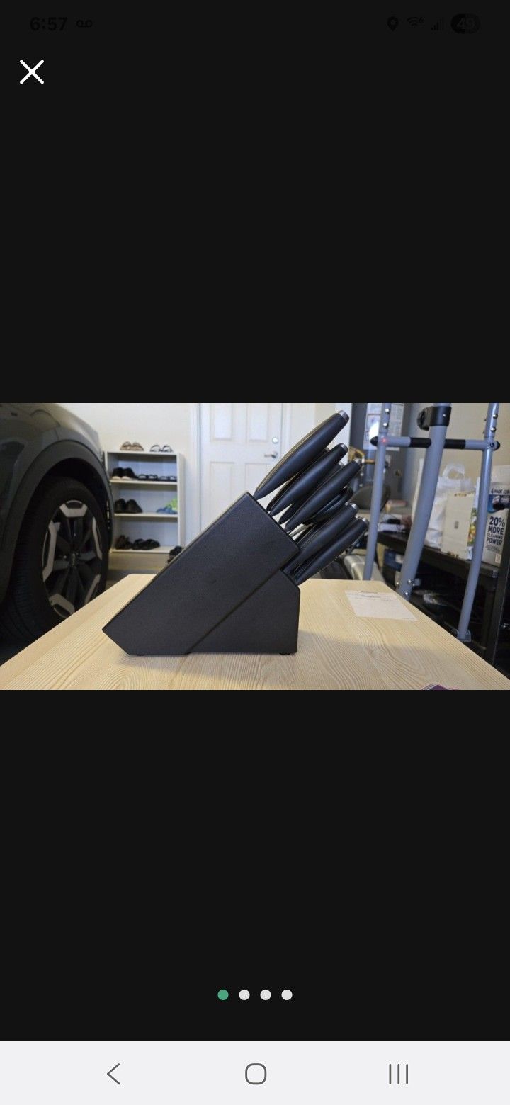 Henckels Silvercap 14-pc Knife Block Set – Lightly Used 🗡️