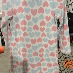 Girls Long Sleeve Nightgown-Size 6/7