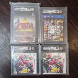 Graded Games Lot/Bundle VGA GameCube Nintendo 3DS PS4 