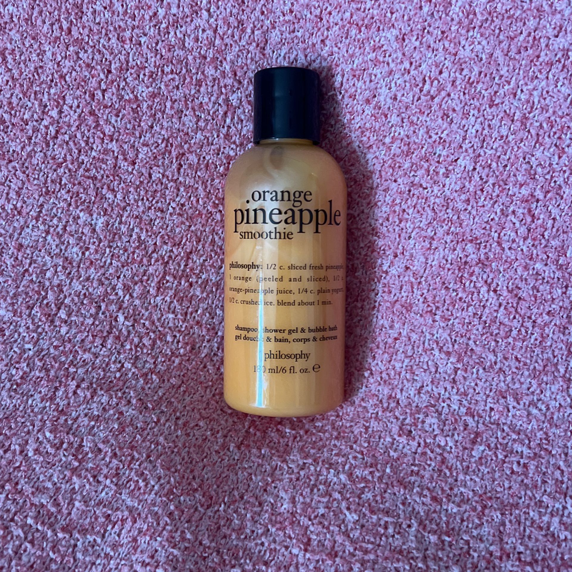 Philosophy Orange Pineapple Smoothie 6.0 oz Shampoo, Shower Gel & Bubble Bath