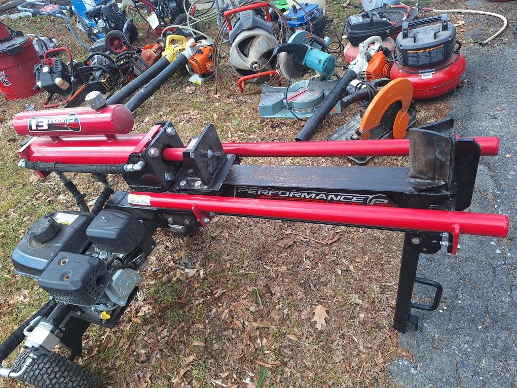 Wood Splitter And Many Other Pieces Of Power Equipment