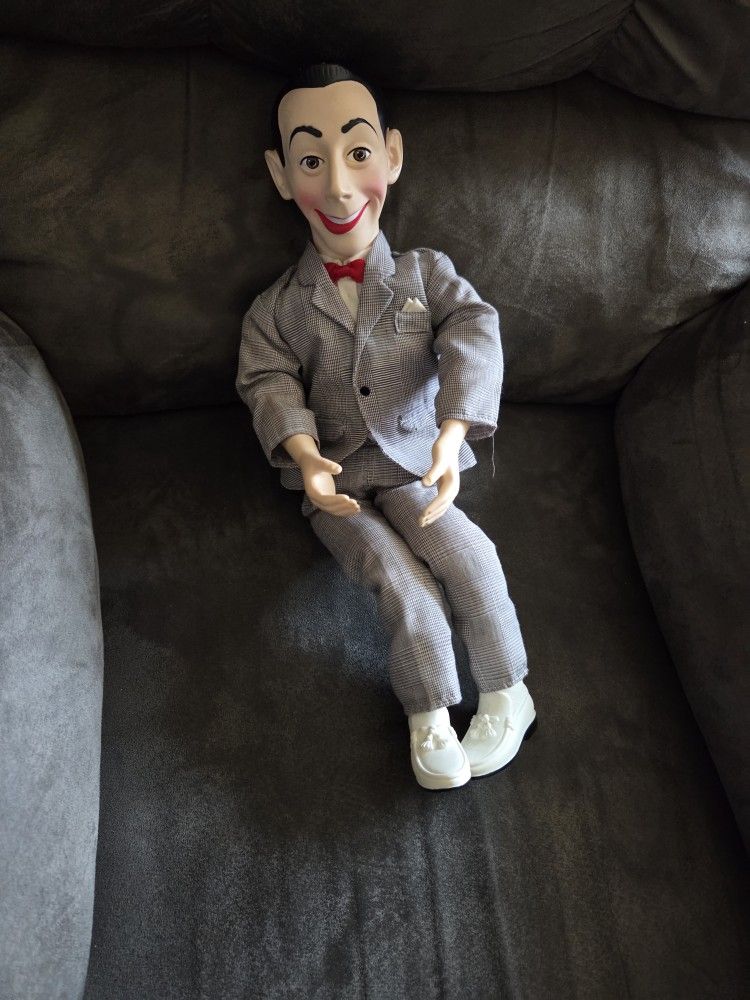 Vintage 1988 Matchbox Talking PeeWee Herman Doll