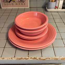 Pink Fiestaware 