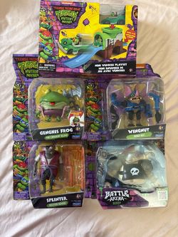 TMNT Mutant Mayhem Action Figure Bundle – 5 Pieces