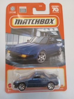 Matchbox 1985 Toyota MR2 BLUE Diecast Cars Toys