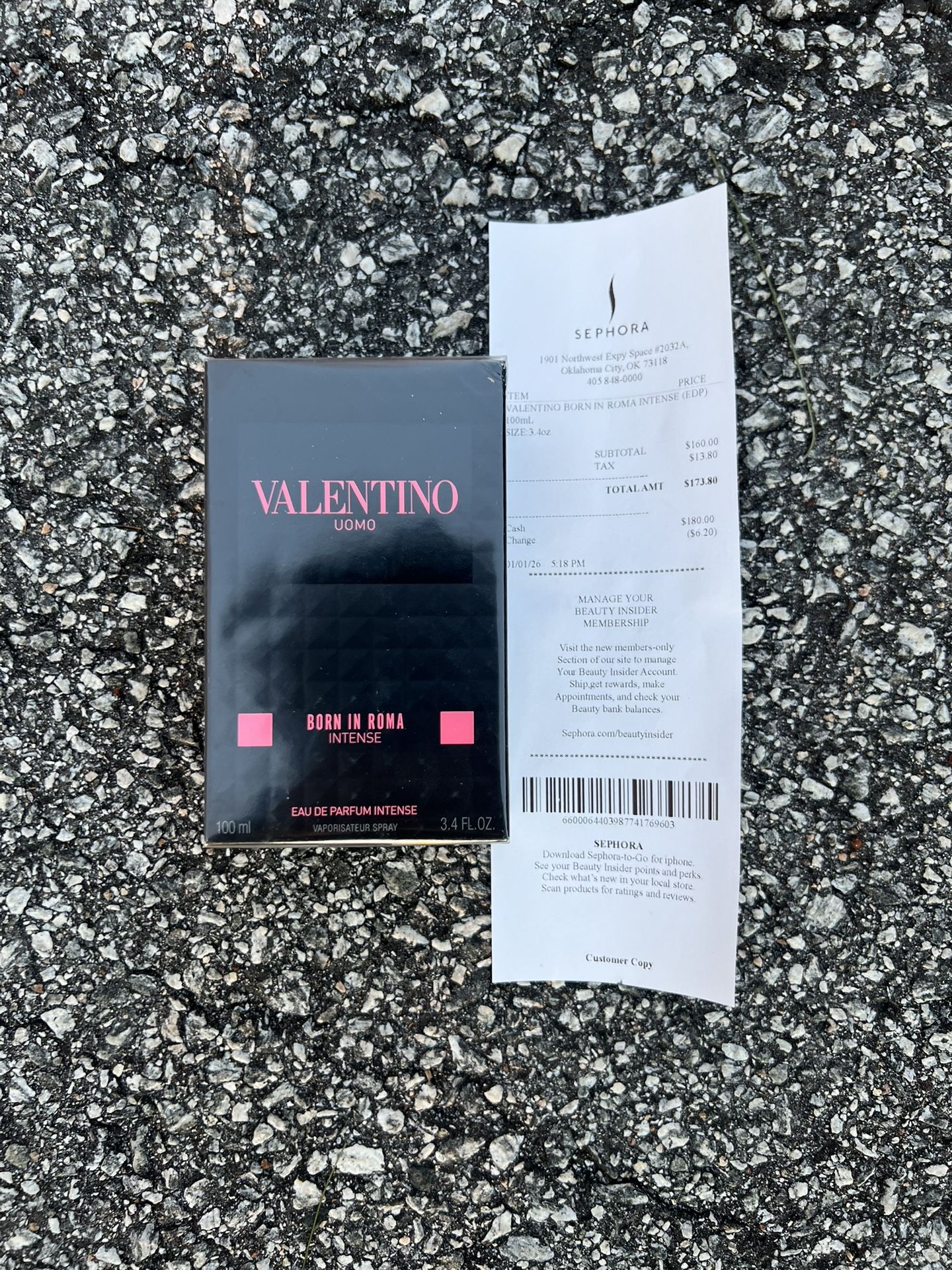 Valentino Uomo Born In Roma Intense