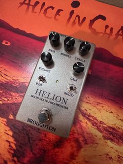 Broughton Bass Solid State Preamp Pedal