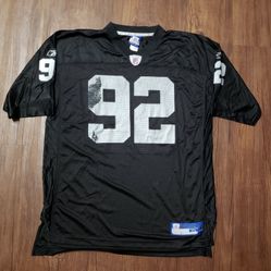 Reebok Raiders Richard Seymour Jersey