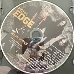   Rare Metal Edge September 2008 CD Music Playlist Collectors Kreep Threshold 