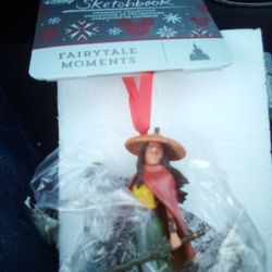 Disney Sketchbook Ornaments New In Box! 12pcs
