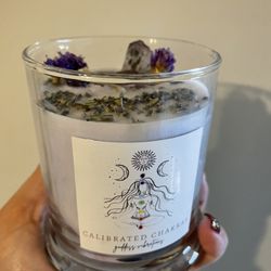 Purple Chakra Candle