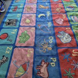 Lakeshore Alphabet Rug