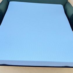 Full Size 3” Memory Foam Mattress Topper | Clean & Washed