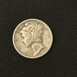1944 w Mercury Dime