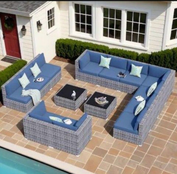 14 Piece Patio Furniture Set Brand New In The Box Outdoor Patio Sofa Set Brand New 🆕