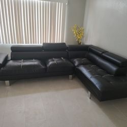Black Sectional