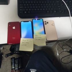 For Sale I Phone 11,11,11pro , 12 Red . XR