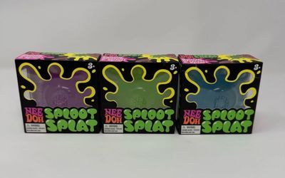 NeeDoh SPLOOT SPLAT, Nee Doh Splatter Fidget, Nee-doh Sploot Splat Squishy
