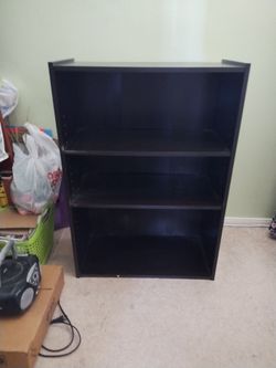 Wood bookshelf
