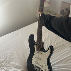 Black Electric Guitar