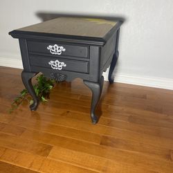 Hand Painted Sunflower End Table 