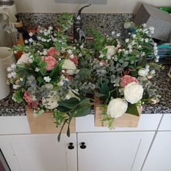 Fake Flowers Display