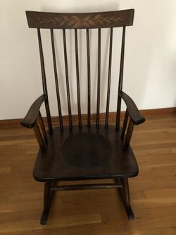 Wood Rocking Chair