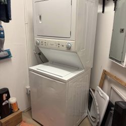 Stackable washer and dryer