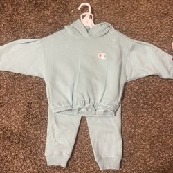 Toddler Champion Hoodie And Sweatpants Set