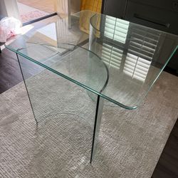 Square Glass Dining Table